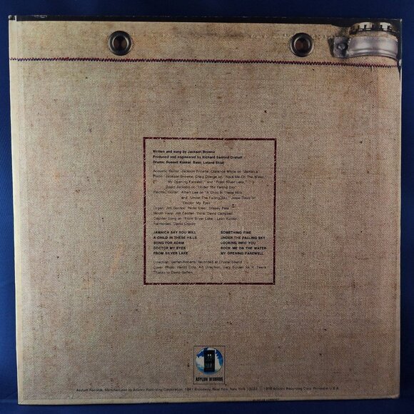 Jackson Browne – Jackson Browne (1984) Previously Owned Vinyl LP - Picture 2 of 4